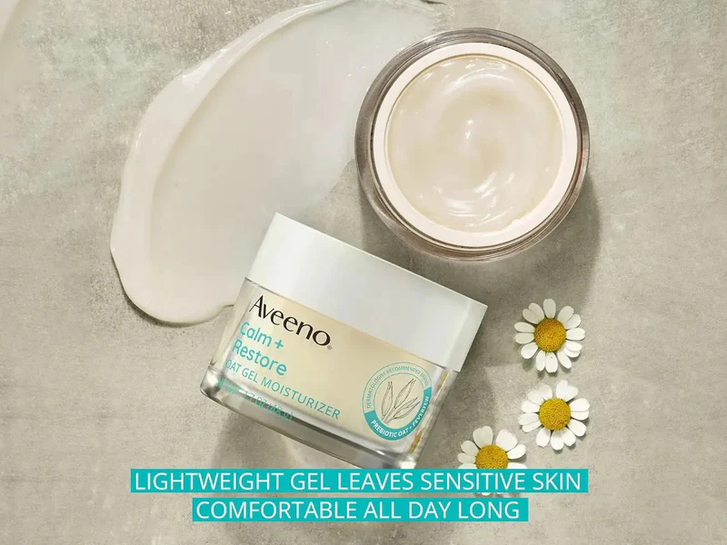 Aveeno Calm+ Restore Oat Gel Moisturiser - Image 2