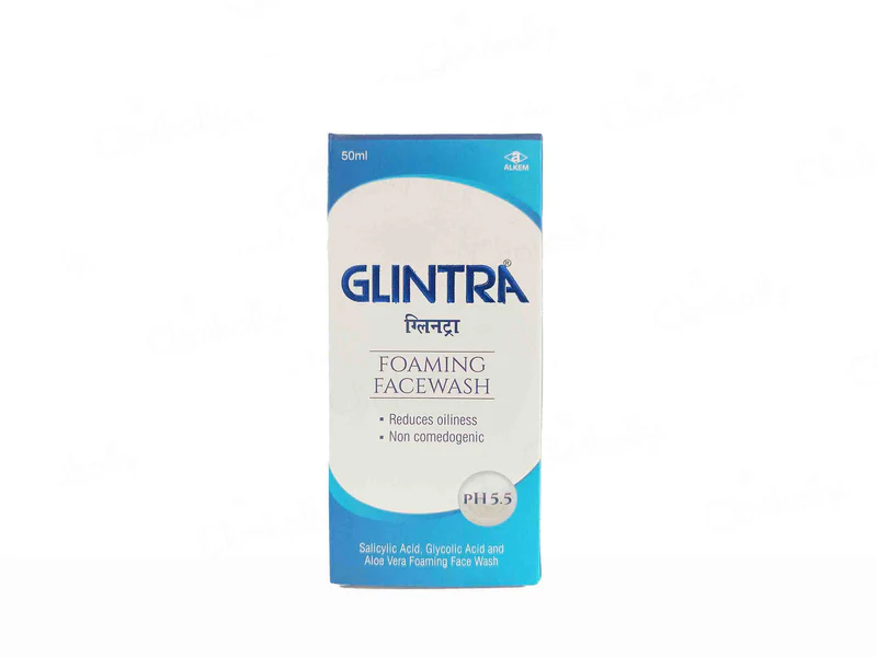 Glintra Foaming Face Wash - Image 3