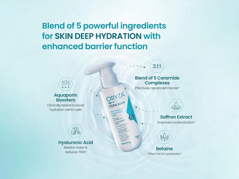 Oryza Cera Max Intensive Moisturizing Lotion - Image 5
